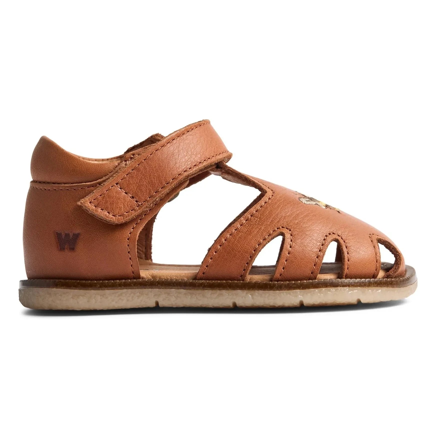 Wheat - Lowe Abeilles Leder Sandalen | Braun