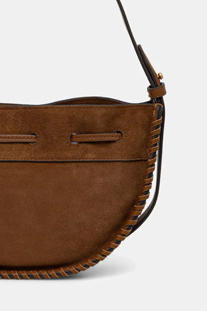 Marc O'Polo kadın süet crossbody çanta