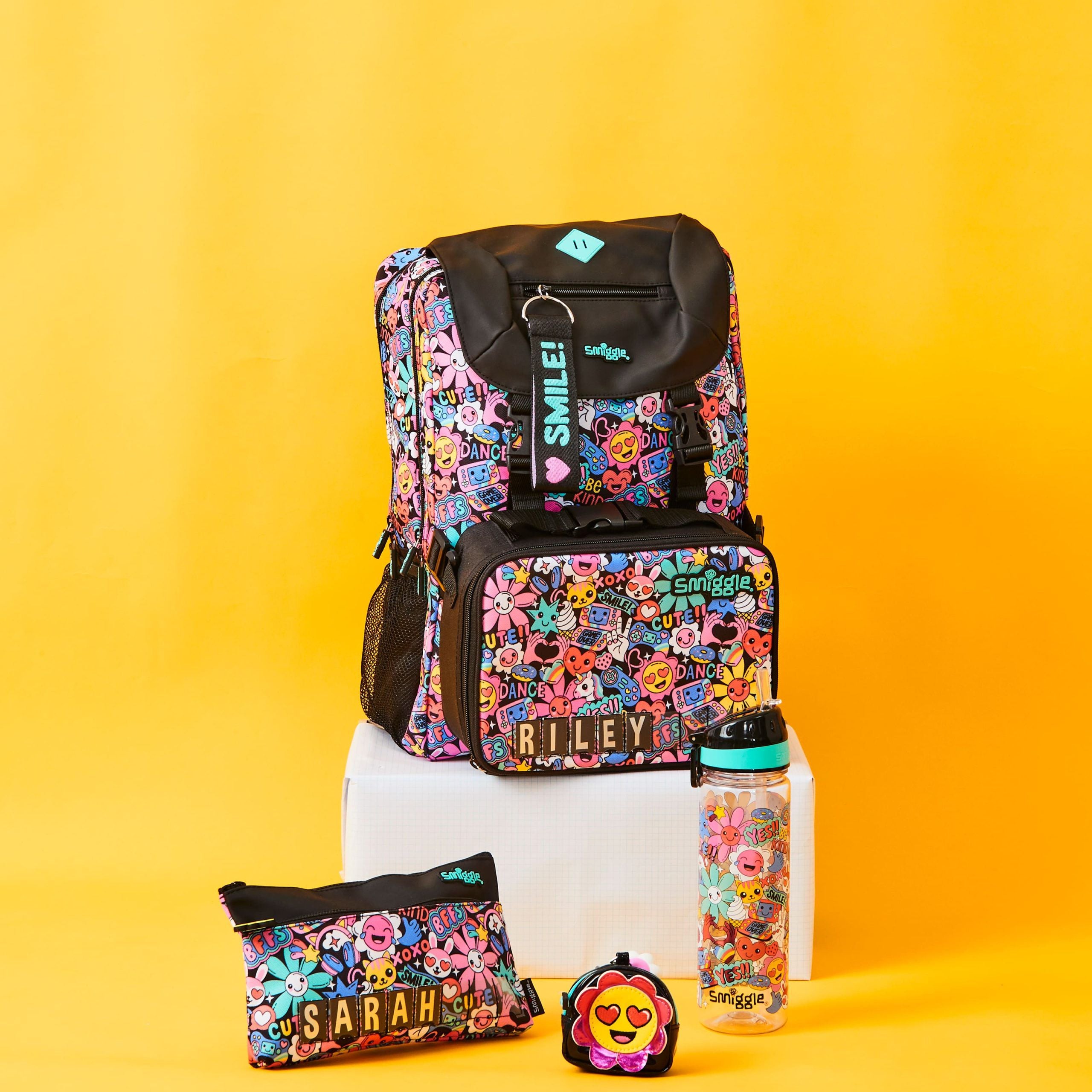 Smiggle - Bright Side 650ML BPA İçermeyen Suluk-Dinossi