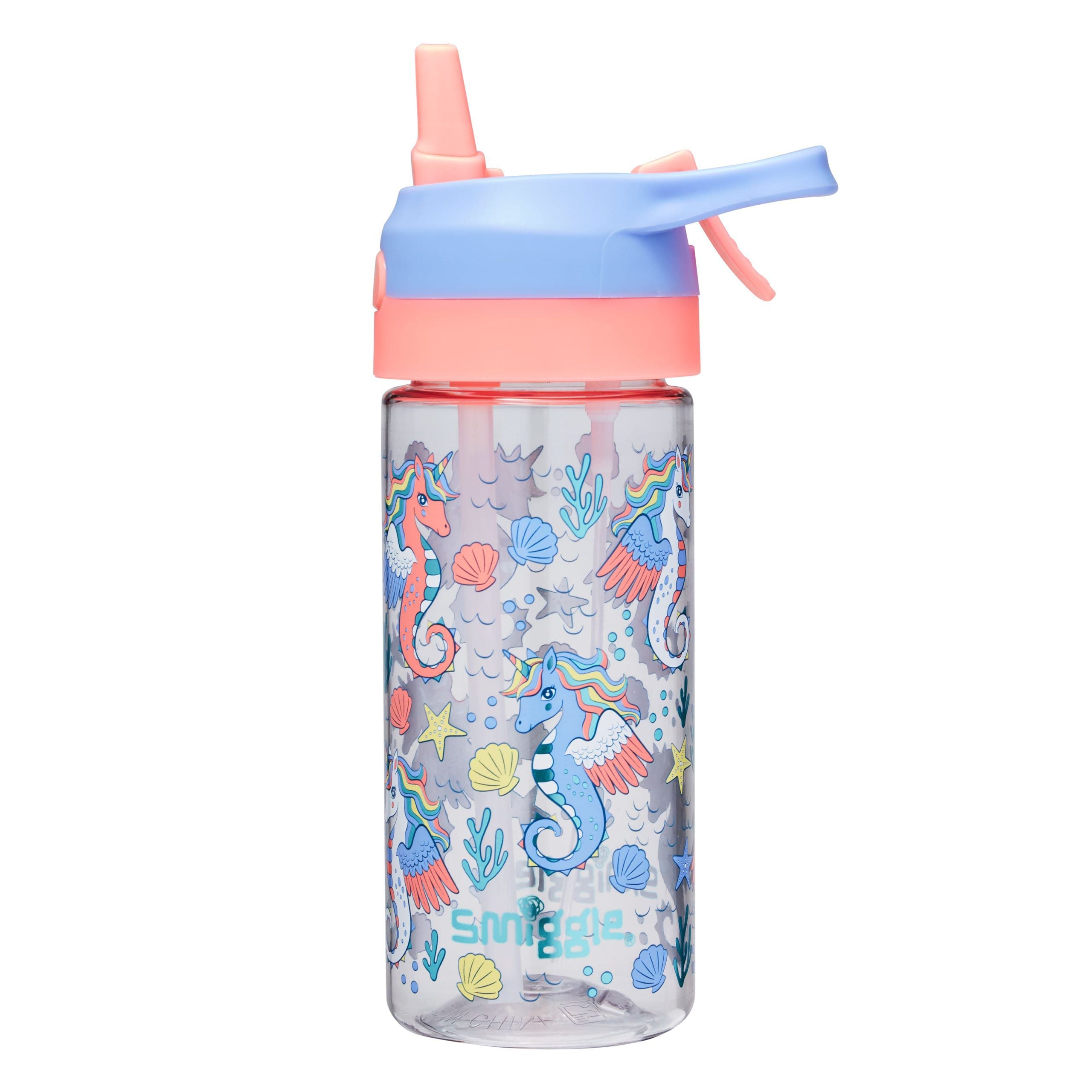 Smiggle - Hola Junier Spritz Su Püskürtmeli 440ML Pipetli Suluk-Dinossi