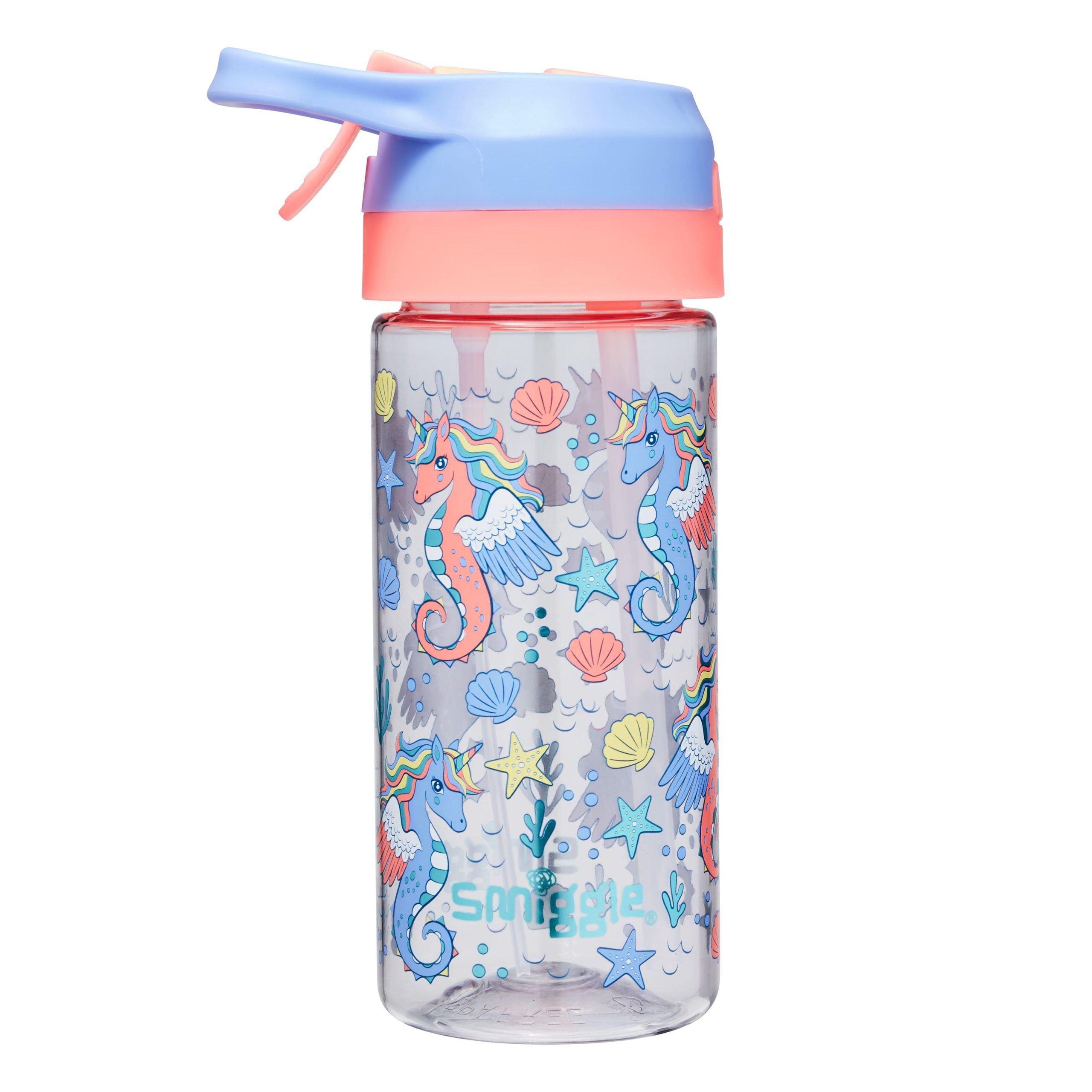 Smiggle - Hola Junier Spritz Su Püskürtmeli 440ML Pipetli Suluk-Dinossi