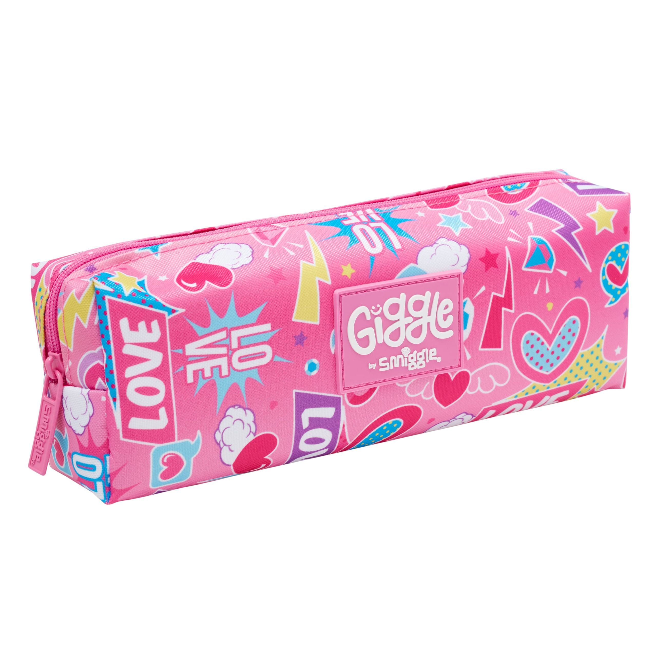 Smiggle - Giggle Tek Gözlü Kalem Kutusu-Dinossi