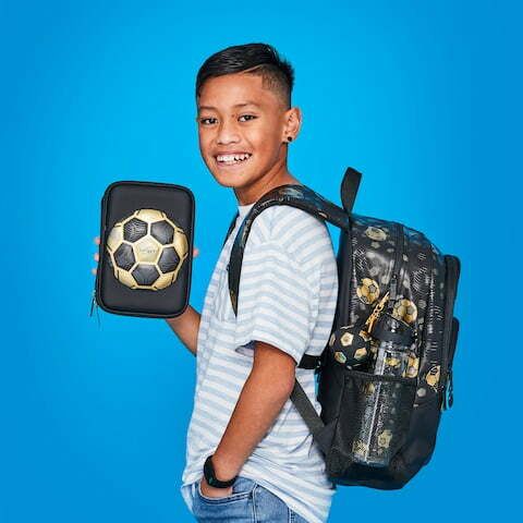 Smiggle - Score HardTop Kalem Kutusu-Dinossi