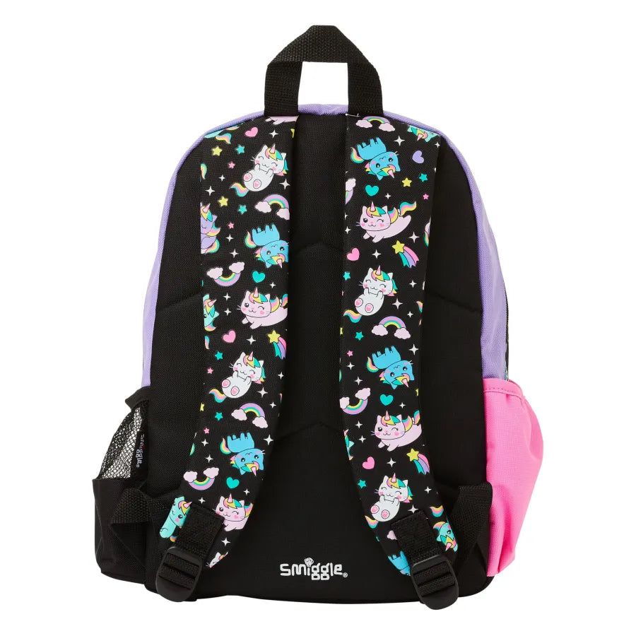 Smiggle - Sky Hi Junior 3'lü Anaokulu ve Kreş Çanta Seti-Dinossi