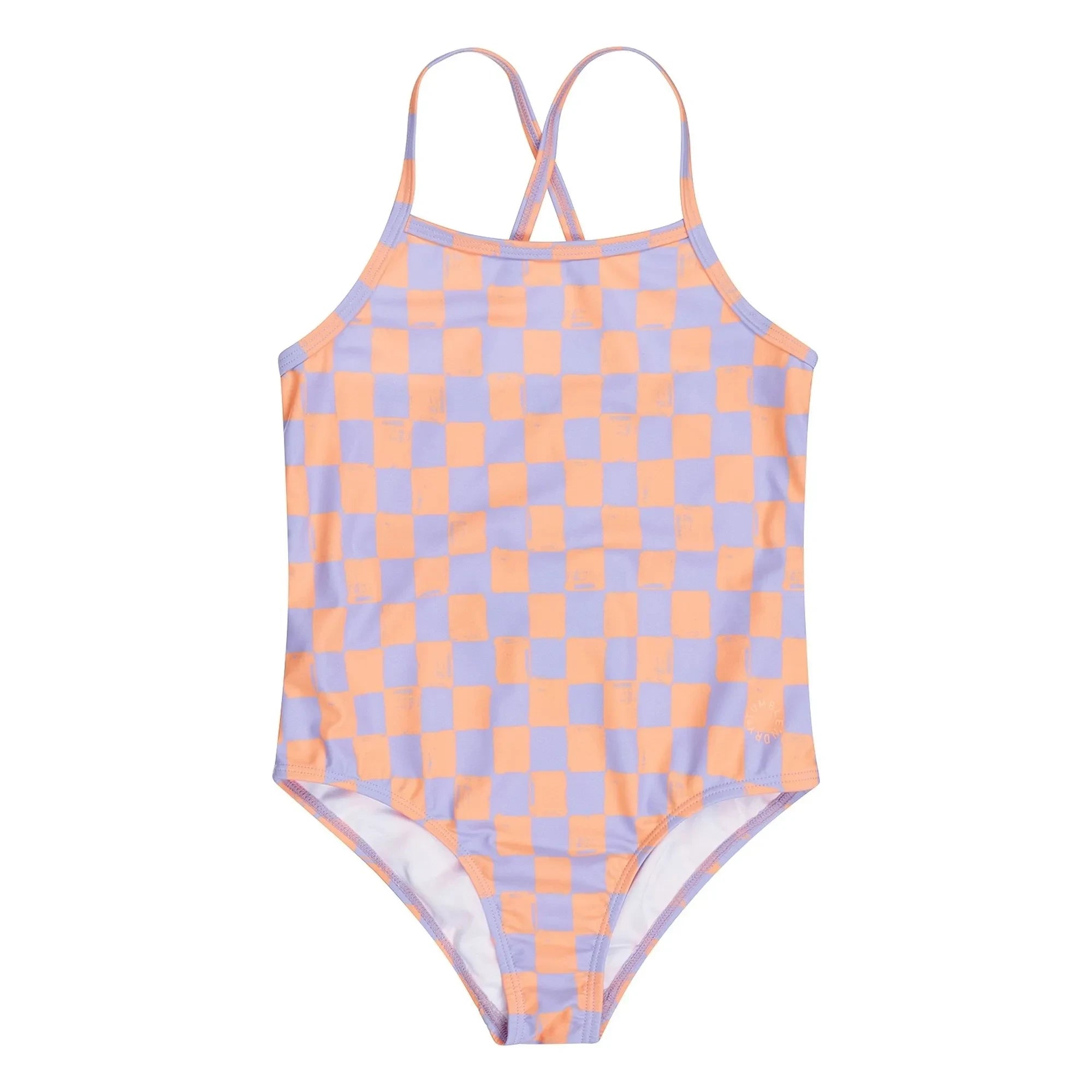 Tumble N'Dry - Alagoas Damier Swimsuit Recycled Fibers | Lavender