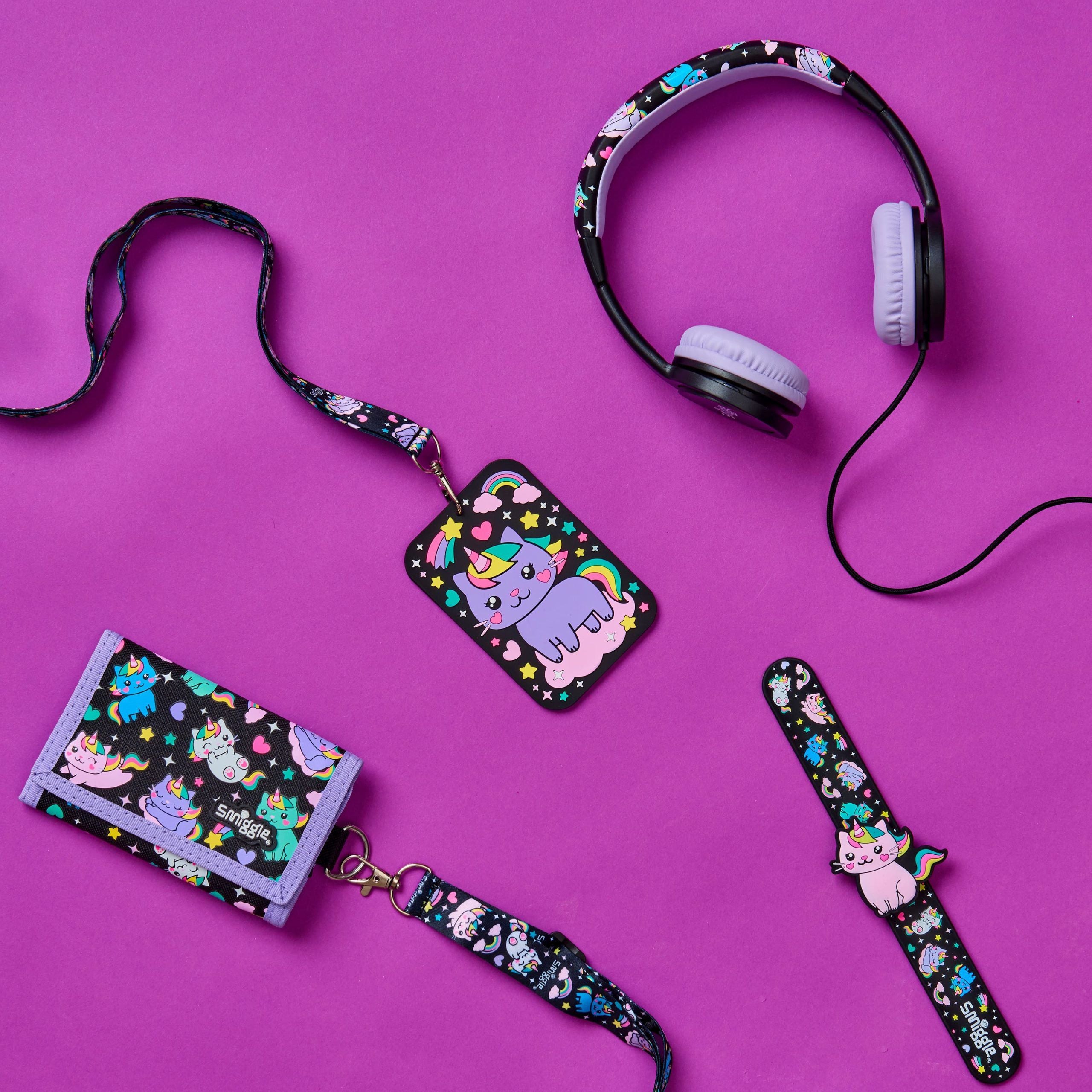 Smiggle - Sky Hi Junior İpli Boyun Okul Kartlığı-Dinossi