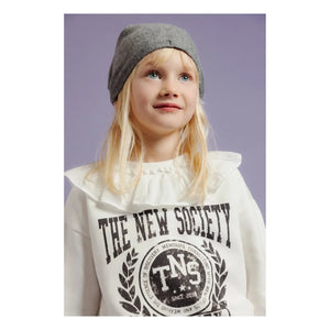 Die neue Gesellschaft – Beyaz Row Peter Pan Yaka Sweatshirt