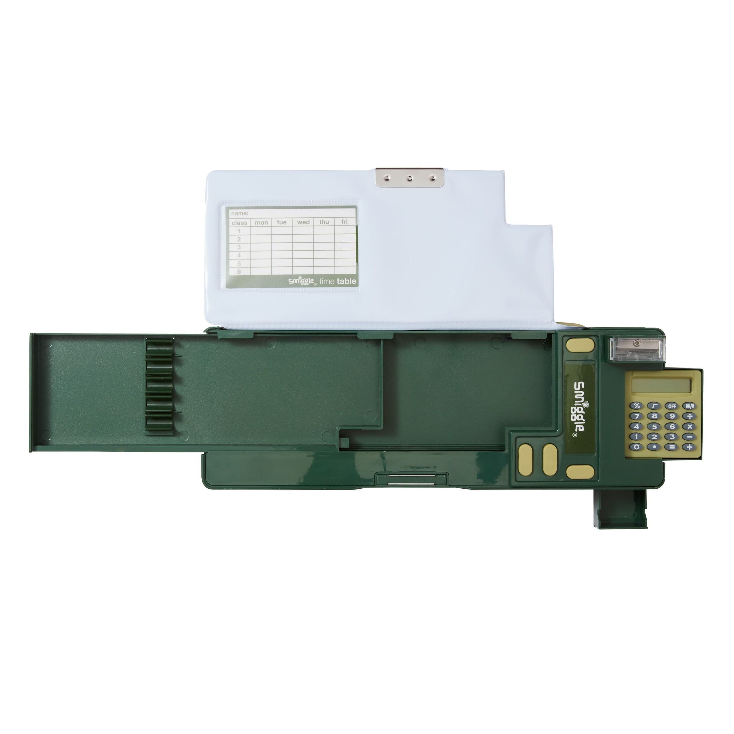 Smiggle - Best Budz Hesap Makineli Otomatik Kalem Kutusu-Dinossi