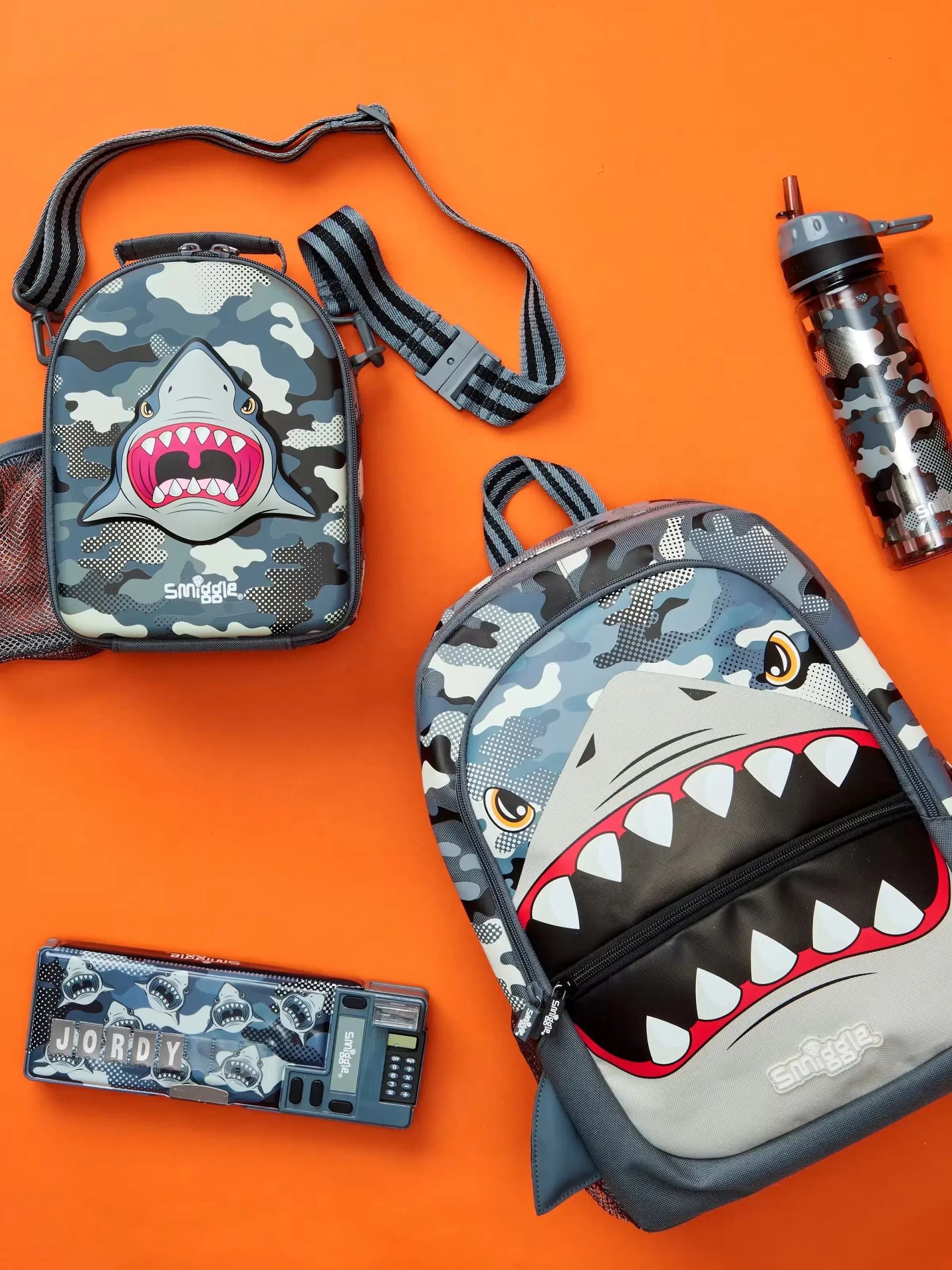 Smiggle - Best Budz Hesap Makineli Pop Out Otomatik Kalem Kutusu-Dinossi