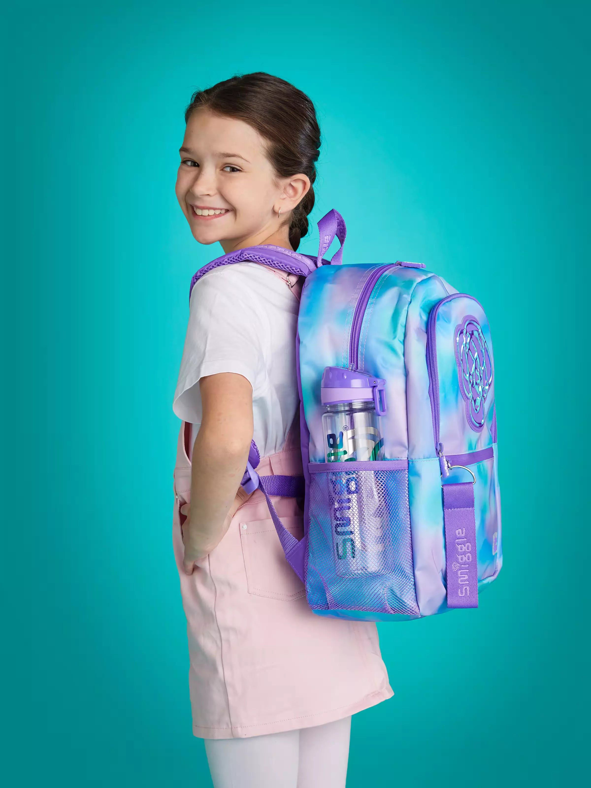 Smiggle - Smiggler Klasik Okul Sırt Çantası-Dinossi