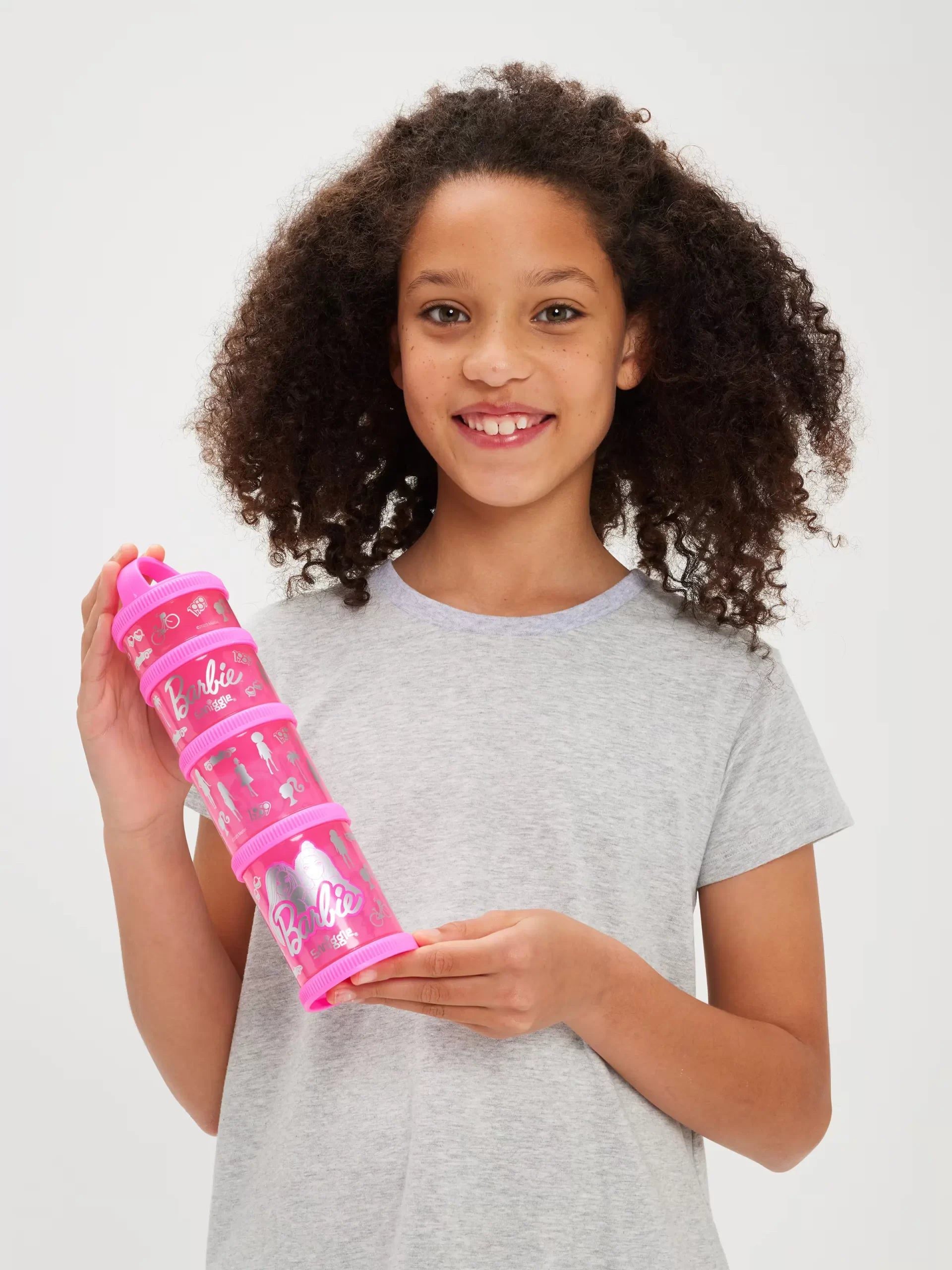 Smiggle - Barbie Çerezlik ve Atıştırmalık Yemek Kutusu-Dinossi