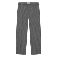 Les Deux - Como Pinstripe Straight Leg Pants | Gray