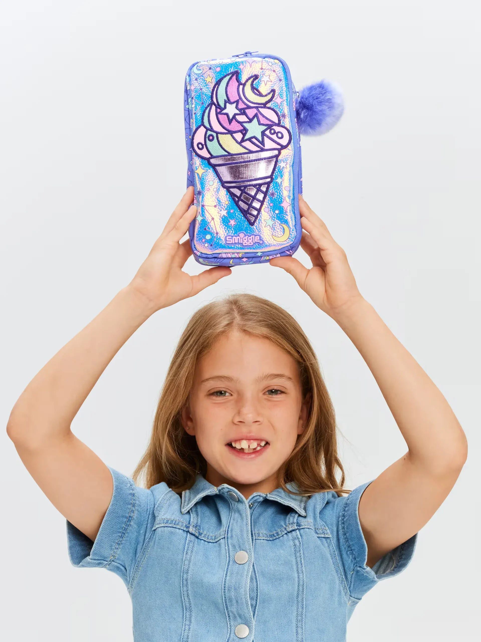 Smiggle - Epik Maceralar Karakter Cep Kalem Kutusu-Dinossi