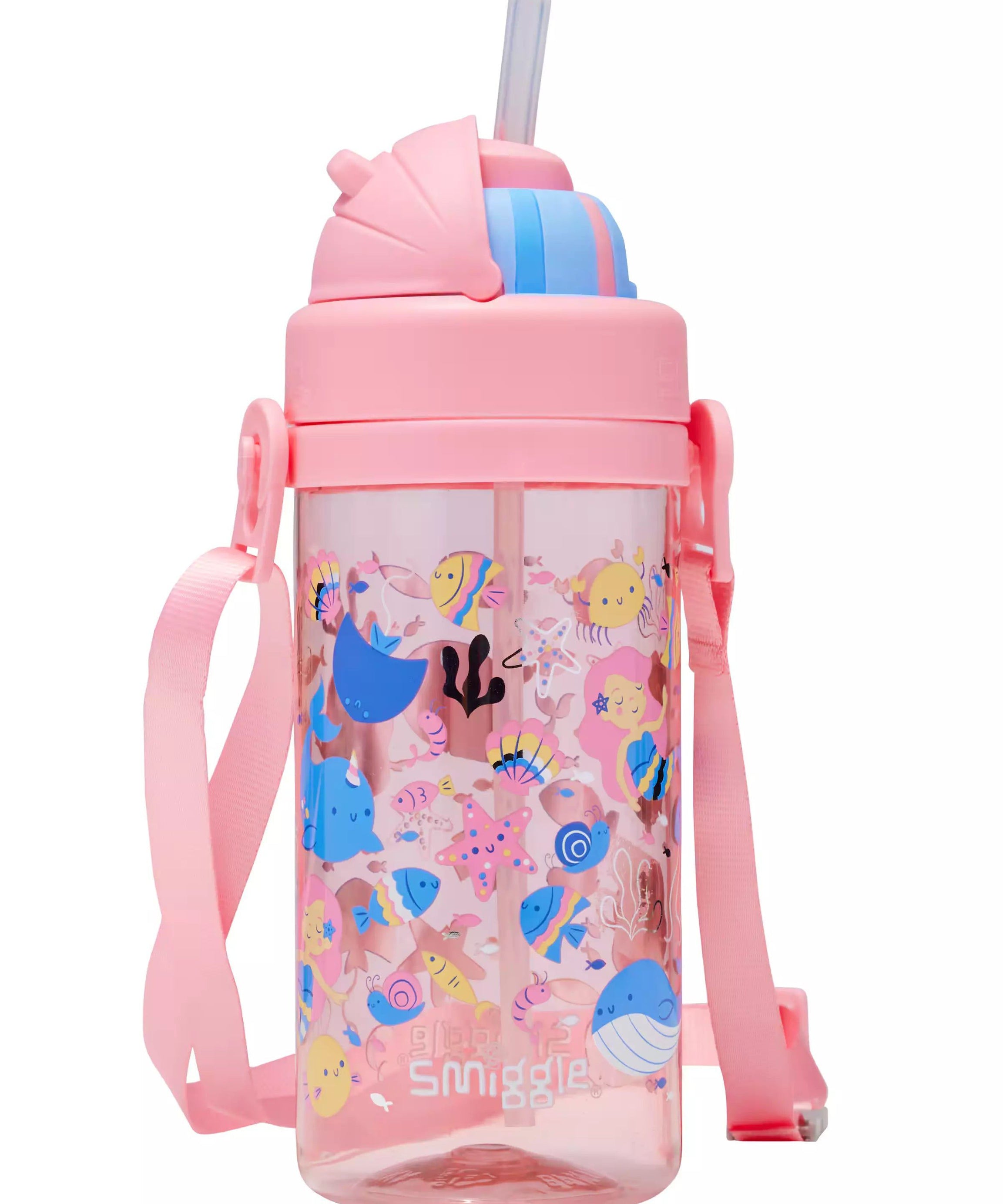 Smiggle - Over And Under Teeny Tiny BPAsız 400ML Suluk-Dinossi