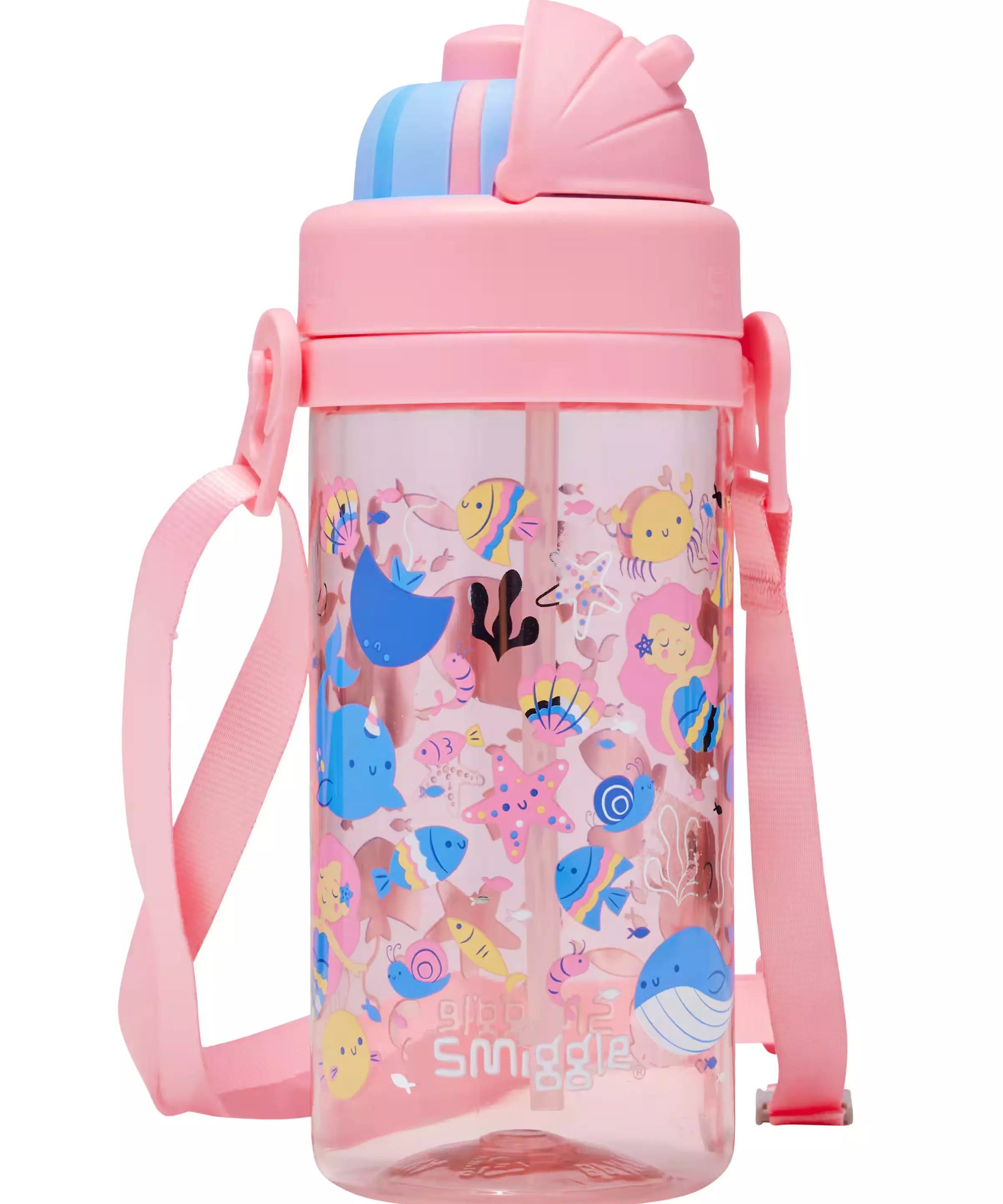 Smiggle - Over And Under Teeny Tiny BPAsız 400ML Suluk-Dinossi