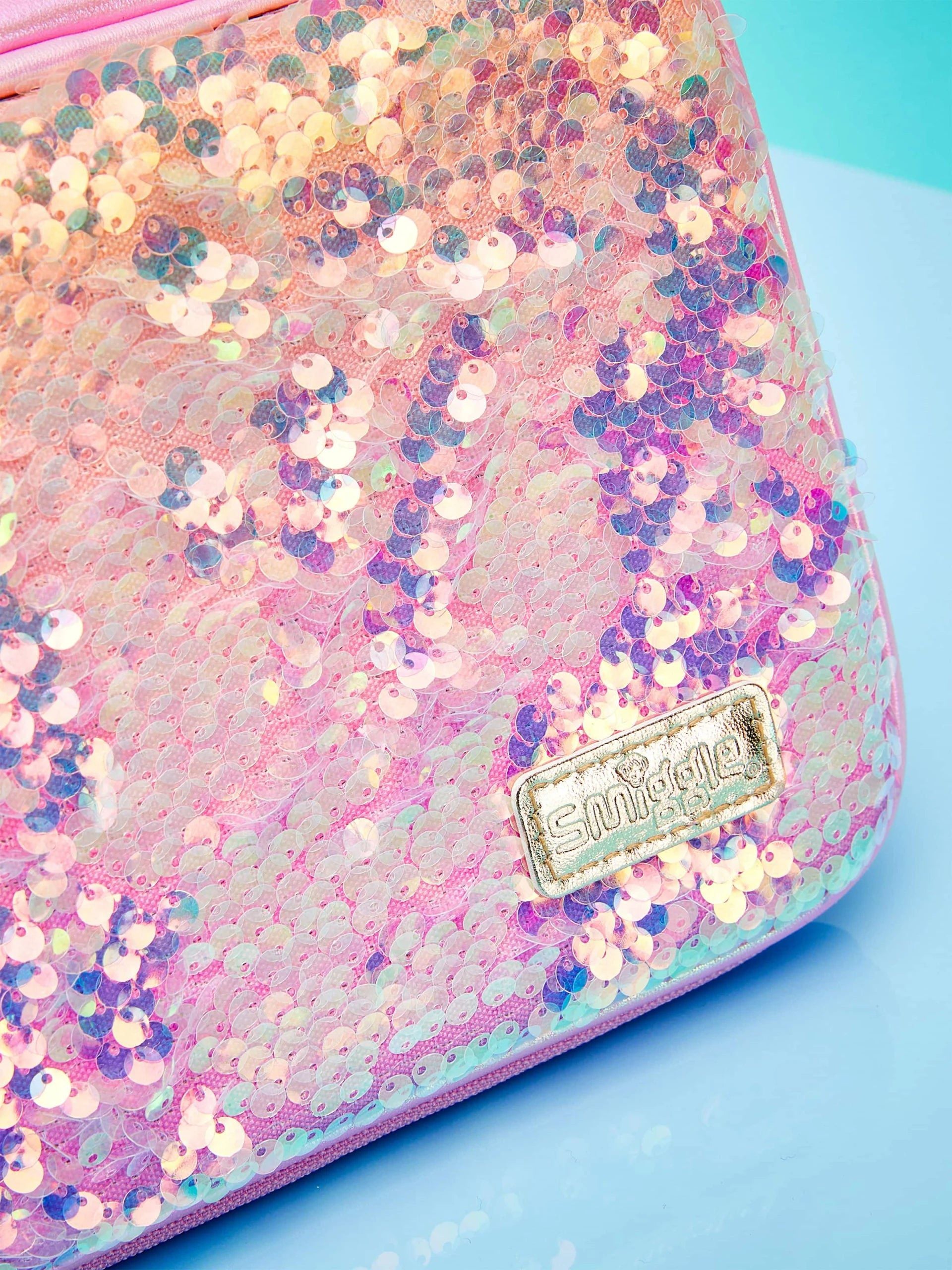 Smiggle - Cosmos Parıltılı Hardtop Kalem Kutusu-Dinossi
