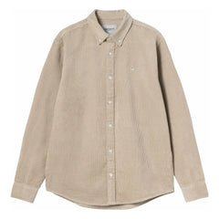 Carhartt WIP - Kadife gömlek L/S Madison | Bej