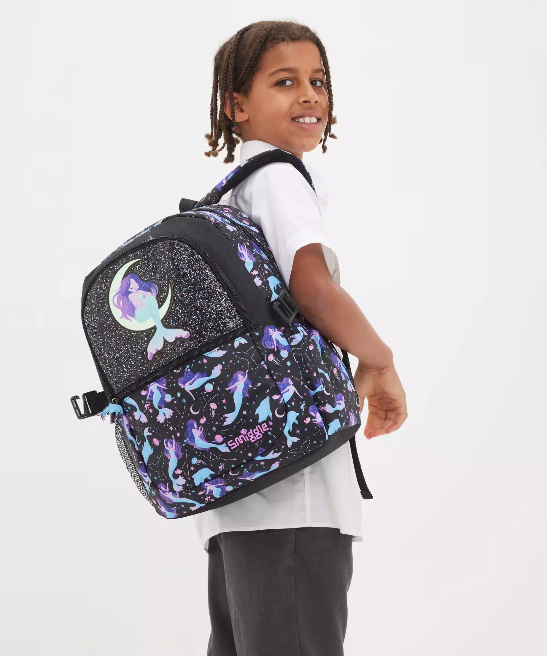 Smiggle – Limitless Klasik Okul Sırt Çantası-Dinossi