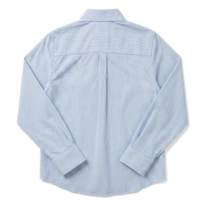 Scotch & Soda - Çizgili Oxford gömlek | Mavi