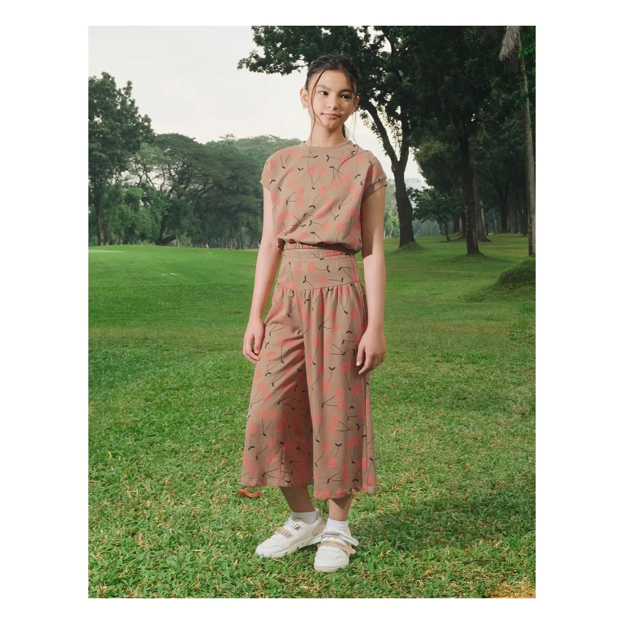 Gingersnaps - Audrey Cherry Bermuda Şort | Kahverengi