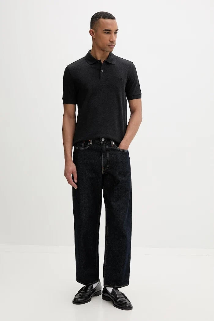 Fred Perry pamuklu yakalı erkek tişört