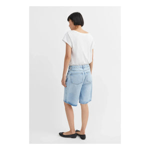 Skall Studio - Wilson Denim Organik Pamuk Bermuda şort | Açık Mavi