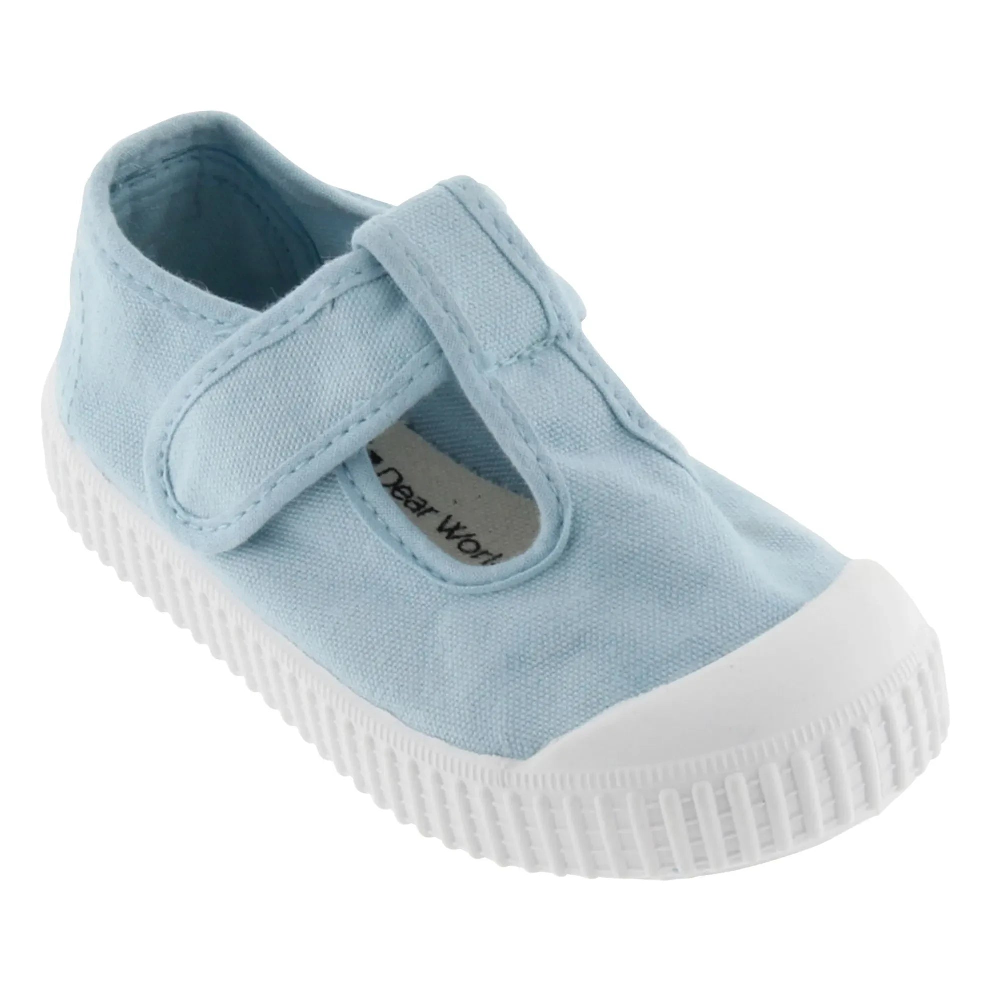 Victoria - Scratch Sneakers Sandalia Tira Lona | Açık mavi