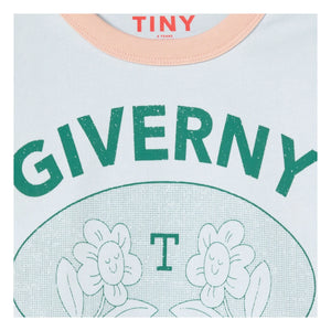 Tinycottons - Sweat Giverny The Place To Be Bio-Baumwolle | Hellblau