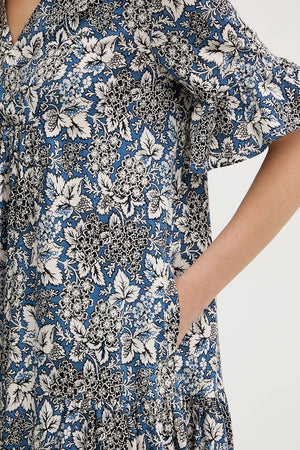 Pamuklu elbise Weekend Max Mara FUOCO