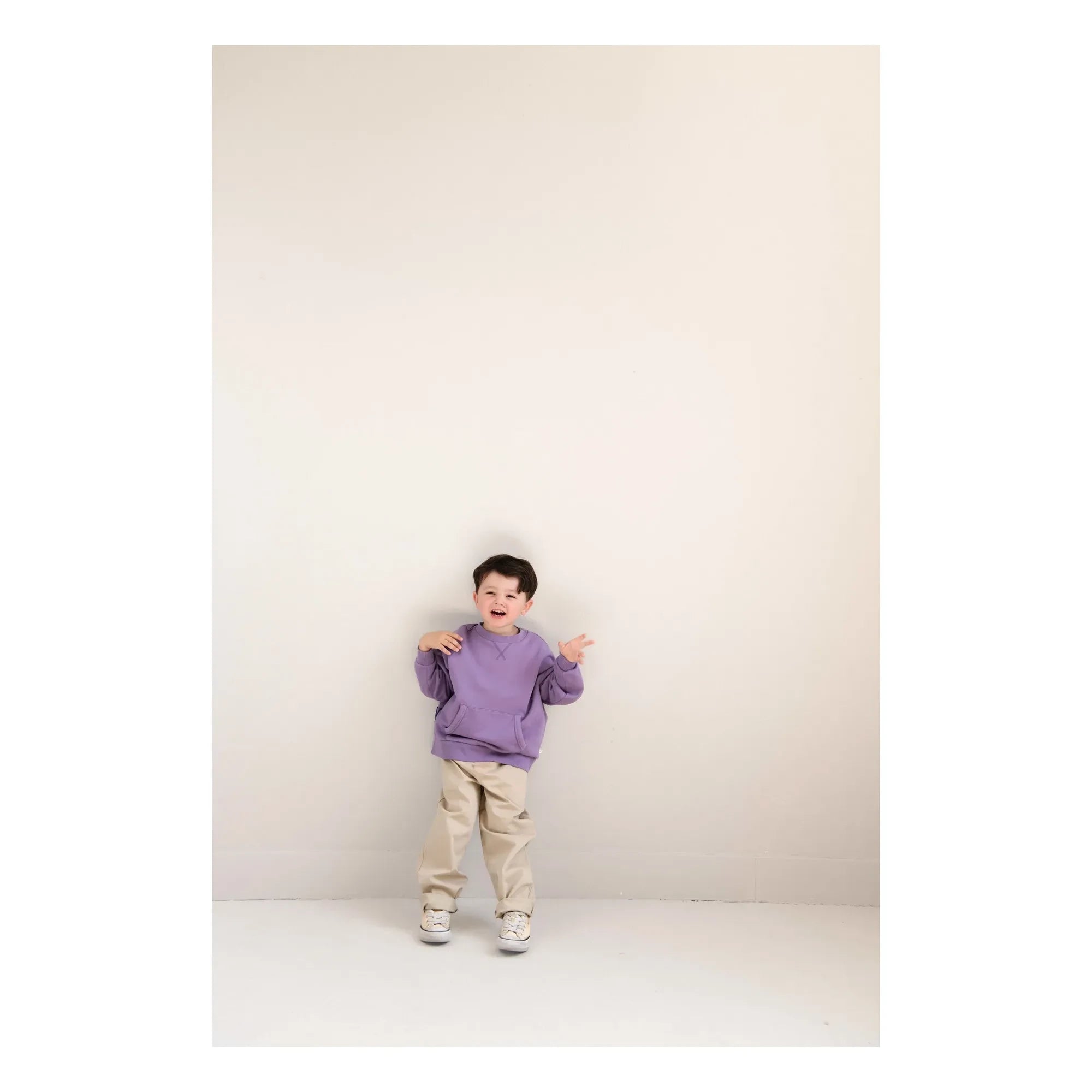 Jenest - Bo On My Way Bio-Baumwoll-Sweatshirt | Lila