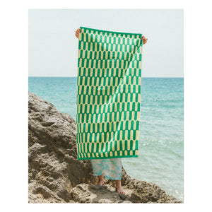 Tarta Gelatina - Paseo Bathroom Towel | Green