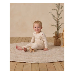 Quincy Mae - Winter Wonderland Pijama Seti | Ecru