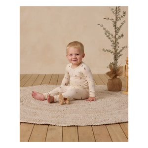 Quincy Mae - Winter Wonderland Pijama Seti | Ecru