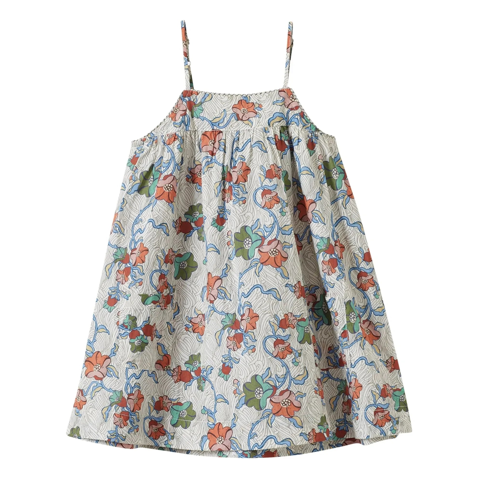 Caramel - Ibera Liberty Dress | Ecru