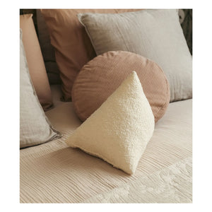 The Socialite Family - Divino Bouclé Wool Pillow | Cream