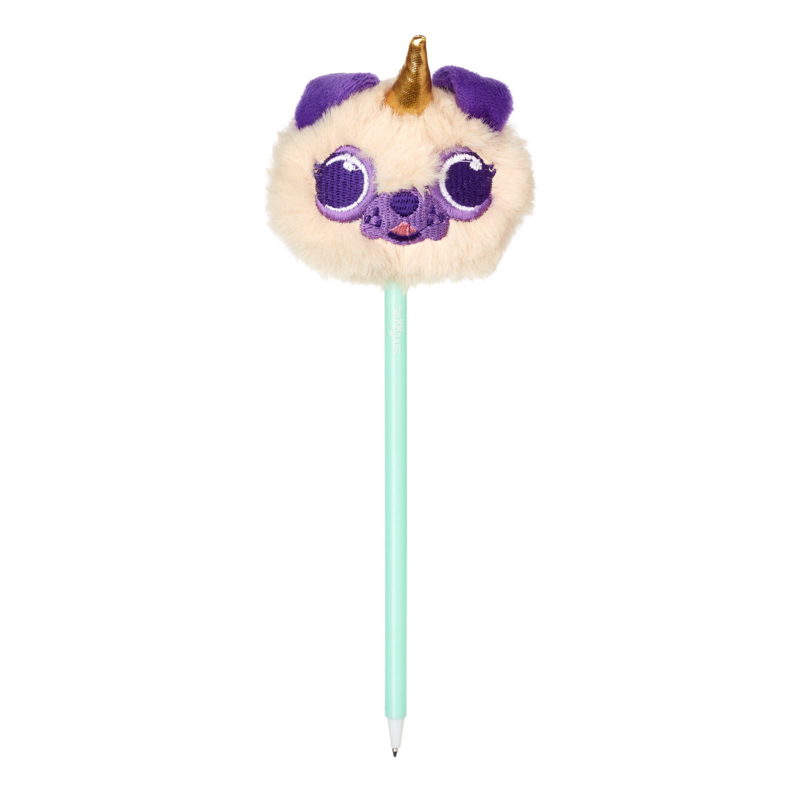 Smiggle - Hey There Peluşlu Kalem-Dinossi