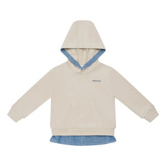 Donsje - Lirian Organik Pamuklu Kapüşonlu Sweatshirt | Ecru
