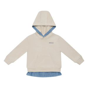 Donsje - Lirian Organik Pamuklu Kapüşonlu Sweatshirt | Ecru