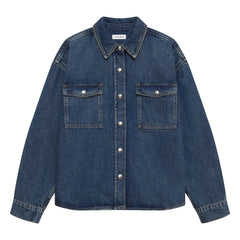 Anine Bing - Paxton Denim Shirt | Blue