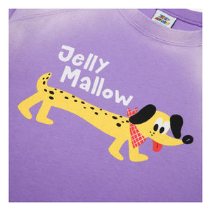 Jelly Mallow - Batik-Hundeshirt | Lila