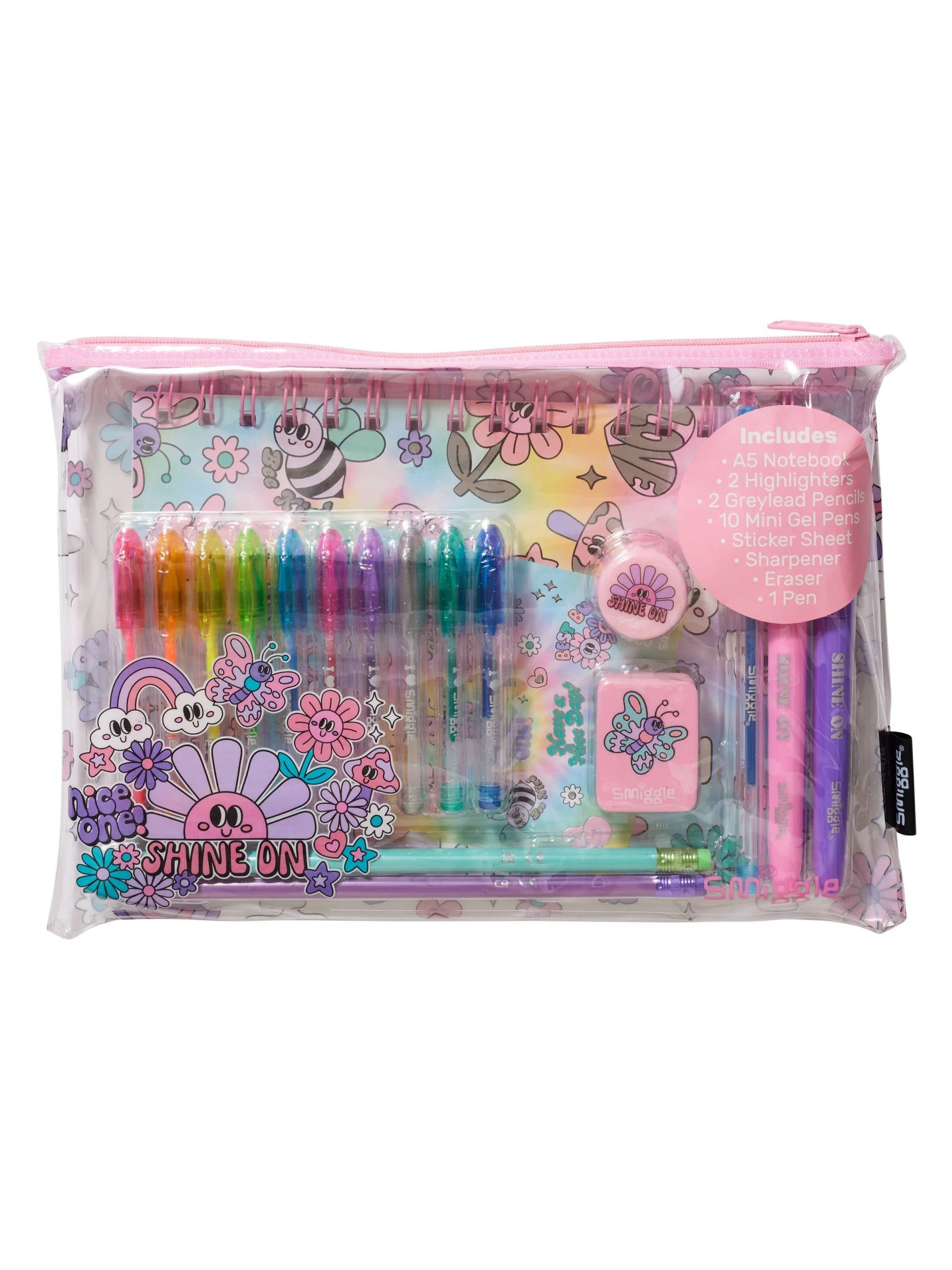 Smiggle - Kokulu A5 Defter ve Kırtasiye Seti-Dinossi