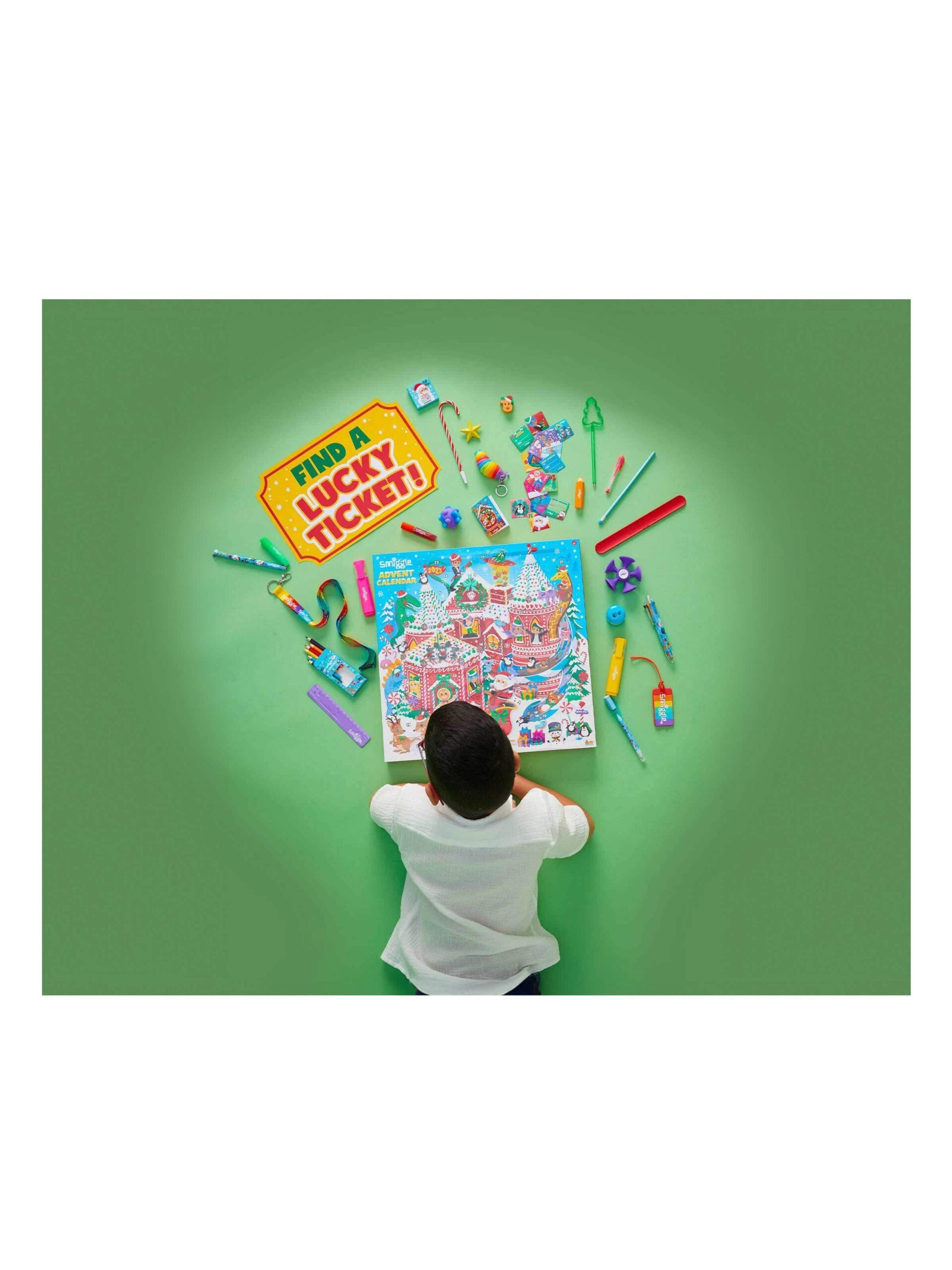 Smiggle - Yeni Yıl Kırtasiye ve Oyuncak Hediye Paketi-Dinossi