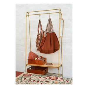 Madam Stoltz - Rattan-Spiegel