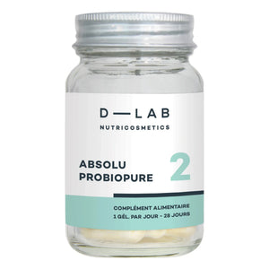 D-LAB NUTRICOSMETICS - Absolu Probiopure bağırsak florası dengesi Gıda takviyesi - 1 ay