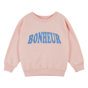 Emile et Ida - Sweat Bonheur Organik Pamuk | Pembe