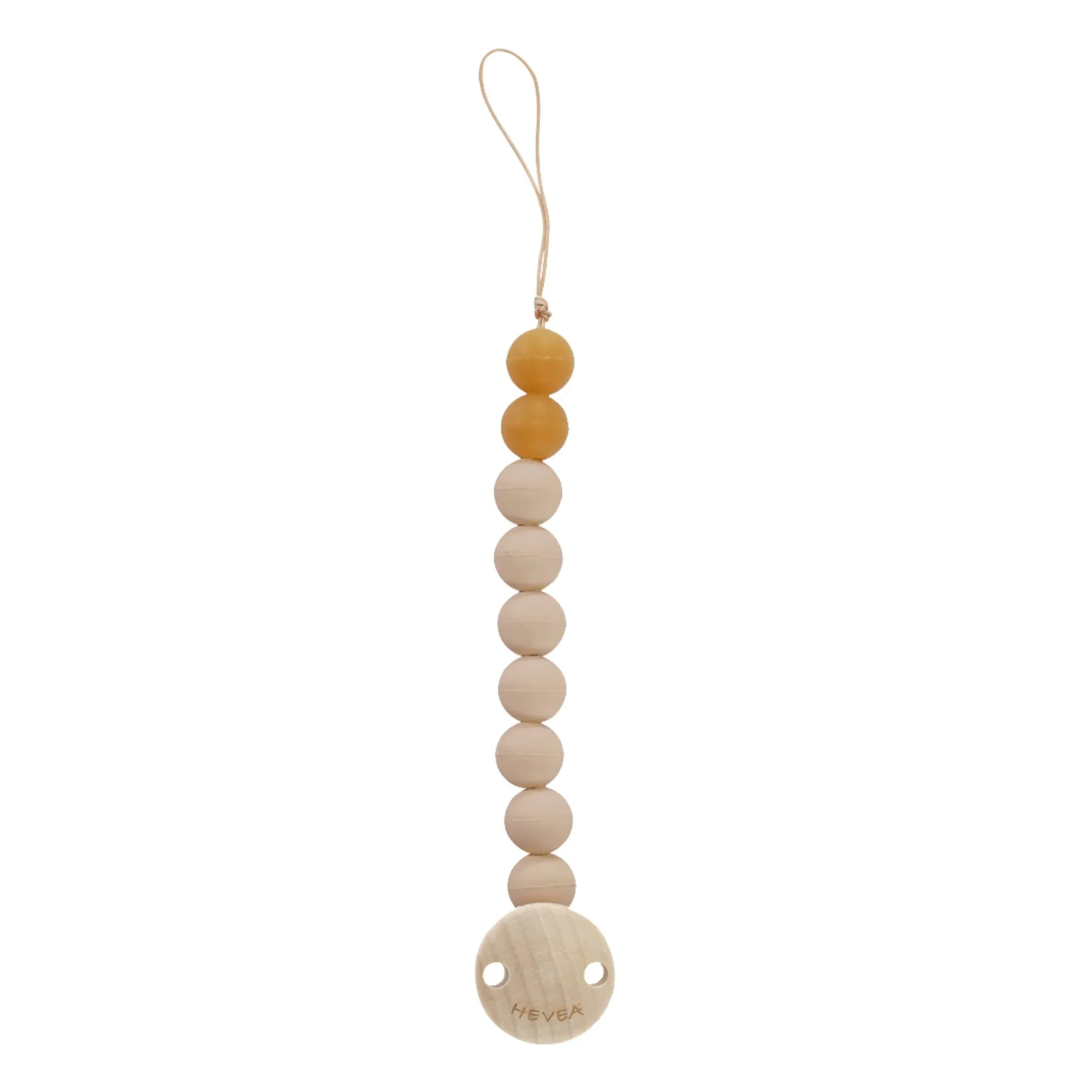 Hevea - Natural Rubber and Rubber Tree Dummy Clip | Beige