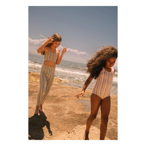We Are Kids - Hailey Çizgili Mayo | Açık Pembe