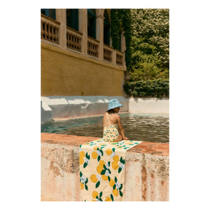 Tinycottons - Strandtuch Orange Bio-Baumwolle | Gelb