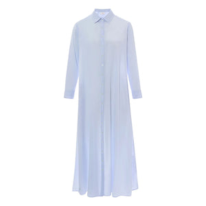 Xirena - Boden Baumwoll-Popeline-Kleid | Hellblau