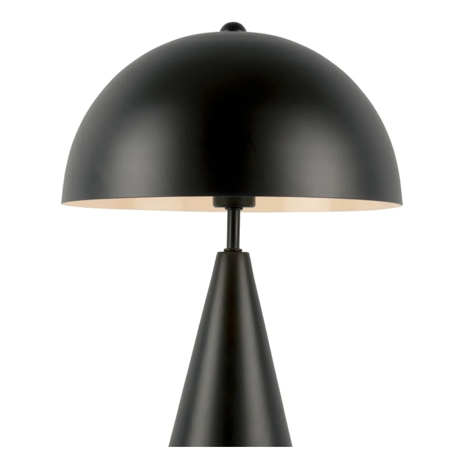 Present Time - Simple Metal Table Lamp | Black